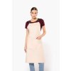 ORGANIC COTTON APRON Black (Vyberte barvu černá, Velikost U)