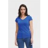 SOL'S MOON - WOMEN’S V-NECK T-SHIRT Atoll Blue (Vyberte barvu atol modrá, Velikost 2XL)