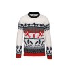 RUGBY DESIGN JUMPER Off White (Vyberte barvu off bílá, Velikost S)
