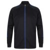 ADULT'S KNITTED TRACKSUIT TOP Black/Red (Vyberte barvu černá / červená, Velikost XXS)