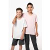 KIDS' SHORT SLEEVED SPORTS T-SHIRT White (Vyberte barvu bílá, Velikost 6/8)