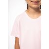 KIDS' SHORT SLEEVED SPORTS T-SHIRT White (Vyberte barvu bílá, Velikost 6/8)