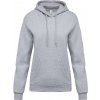LADIES’ HOODED SWEATSHIRT Black (Vyberte barvu černá, Velikost M)