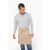 COTTON MID-LENGTH APRON Beige (Vyberte barvu béžová, Velikost U)