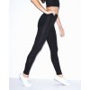 WOMEN'S COTTON SPANDEX JERSEY LEGGING Black (Vyberte barvu černá, Velikost XS)