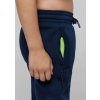 KID'S MULTISPORT JOGGING PANTS WITH POCKETS Black (Vyberte barvu černá, Velikost 6/8)