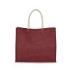 JUTE BEACH BAG Cappuccino (Vyberte barvu cappuccinová hnědá, Velikost U)