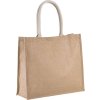 JUTE BEACH BAG Cappuccino (Vyberte barvu cappuccinová hnědá, Velikost U)