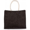 JUTE BEACH BAG Cappuccino (Vyberte barvu cappuccinová hnědá, Velikost U)
