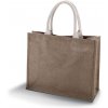 JUTE BEACH BAG Cappuccino (Vyberte barvu cappuccinová hnědá, Velikost U)