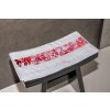OLIMA TOWEL WITH SUBLIMATION BORDURE White (Vyberte barvu bílá, Velikost 50X100)