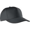 SANDWICH PEAK CAP - 5 PANELS Black/White (Vyberte barvu černá / bílá, Velikost U)