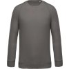 MEN'S ORGANIC COTTON CREW NECK RAGLAN SLEEVE SWEATSHIRT Black (Vyberte barvu černá, Velikost M)