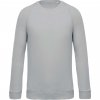 MEN'S ORGANIC COTTON CREW NECK RAGLAN SLEEVE SWEATSHIRT Black (Vyberte barvu černá, Velikost M)