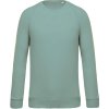 MEN'S ORGANIC COTTON CREW NECK RAGLAN SLEEVE SWEATSHIRT Black (Vyberte barvu černá, Velikost M)