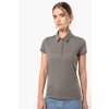 LADIES' SHORT SLEEVED JERSEY POLO SHIRT Black (Vyberte barvu černá, Velikost XS)