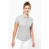 LADIES' SHORT SLEEVED JERSEY POLO SHIRT Black (Vyberte barvu černá, Velikost XS)