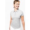 LADIES' SHORT SLEEVED JERSEY POLO SHIRT Black (Vyberte barvu černá, Velikost XS)