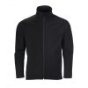 SOL'S RACE MEN - SOFTSHELL ZIP JACKET Black (Vyberte barvu černá, Velikost S)