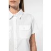 LADIES’ SHORT-SLEEVED PILOT SHIRT White (Vyberte barvu bílá, Velikost S)
