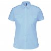 LADIES’ SHORT-SLEEVED PILOT SHIRT White (Vyberte barvu bílá, Velikost S)