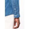 MEN’S DENIM SHIRT Chambray Blue (Vyberte barvu chambray modrá, Velikost M)