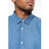 MEN’S DENIM SHIRT Chambray Blue (Vyberte barvu chambray modrá, Velikost M)