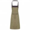 'ESPRESSO' BIB APRON Black/Black (Vyberte barvu černá / černá, Velikost U)