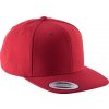 FLAT PEAK CAP - 6 PANELS Dark Grey/Black (Vyberte barvu tmavě šedá / černá, Velikost U)