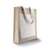 JUTE SHOPPER BAG Natural (Vyberte barvu přírodní, Velikost U)