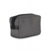 TOILETRY BAG Graphite Grey Heather (Vyberte barvu grafit šedý žíhaný, Velikost U)