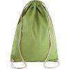 COTTON DRAWSTRING BACKPACK Black (Vyberte barvu spálená limetková, Velikost U)