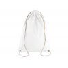 COTTON DRAWSTRING BACKPACK Black (Vyberte barvu bílá, Velikost U)