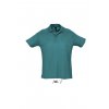 SOL'S SUMMER II - MEN'S POLO SHIRT Atoll Blue (Vyberte barvu atol modrá, Velikost 2XL)