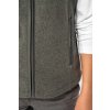 MELODIE - LADIES' MICROFLEECE GILET Black (Vyberte barvu černá, Velikost 2XL)