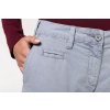 LADIES' WASHED EFFECT BERMUDA SHORTS Washed Charcoal (Vyberte barvu oprané černé uhlí, Velikost 42)