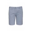 LADIES' WASHED EFFECT BERMUDA SHORTS Washed Charcoal (Vyberte barvu oprané černé uhlí, Velikost 42)