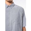 MEN'S SHORT-SLEEVED OXFORD SHIRT White (Vyberte barvu bílá, Velikost S)