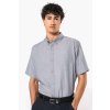 MEN'S SHORT-SLEEVED OXFORD SHIRT White (Vyberte barvu bílá, Velikost S)