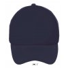 SOL'S BUBBLE - FIVE PANEL MESH CAP Black (Vyberte barvu černá, Velikost U)