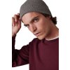 BEANIE WITH TURN-UP Dark Grey (Vyberte barvu tmavě šedá, Velikost U)