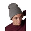 BEANIE WITH TURN-UP Dark Grey (Vyberte barvu tmavě šedá, Velikost U)