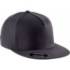 FLEXFIT® CAP - 5 PANELS Black (Vyberte barvu černá, Velikost S/M)