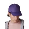 POLYESTER CAP - 5 PANELS Black (Vyberte barvu černá, Velikost U)