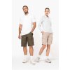 MEN'S LIGHTWEIGHT MULTIPOCKET BERMUDA SHORTS Beige (Vyberte barvu béžová, Velikost 38)
