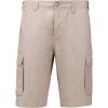 MEN'S LIGHTWEIGHT MULTIPOCKET BERMUDA SHORTS Beige (Vyberte barvu béžová, Velikost 38)