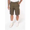 MEN'S LIGHTWEIGHT MULTIPOCKET BERMUDA SHORTS Beige (Vyberte barvu béžová, Velikost 38)
