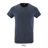 SOL'S REGENT FIT - MEN’S ROUND NECK CLOSE FITTING T-SHIRT Deep Black (Vyberte barvu hlubinná černá, Velikost XS)