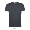 SOL'S REGENT FIT - MEN’S ROUND NECK CLOSE FITTING T-SHIRT Deep Black (Vyberte barvu hlubinná černá, Velikost XS)