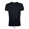 SOL'S REGENT FIT - MEN’S ROUND NECK CLOSE FITTING T-SHIRT Deep Black (Vyberte barvu hlubinná černá, Velikost XS)